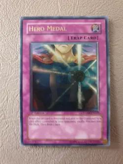 YUGIOH HERO MEDAL ULTIMATE RARE STON-EN050 1ST ED NM - Image 1