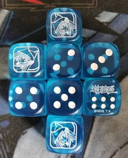 1x Dunkles Magier-Madchen Legendary Duelists:Season 3 Wurfel/Dice LDS3 Yu-Gi-Oh! - Image 1