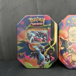 Pokemon TCG Charizard x and Y Tins X3 New and Sealed Great Condition - Image 2