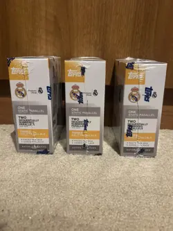 Topps Real Madrid 2025-26 Team Set - Hobby Box x3 - In Hand - Sealed ✅🚚 - Image 3