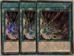 YuGiOh! Primite Drillbeam x3 BLMM-EN173 Secret Rare 1st Edition - Image 1
