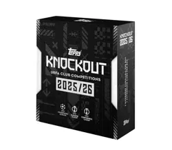 X3 - Topps UEFA Club Competitions Knockout 2025/26 Hobby Box Sealed - Presale ✅ - Image 3
