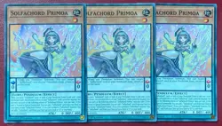X3 DOOD-EN021 Solfachord Primoa - Common - 1st Edition - Mint - Yugioh - Image 1