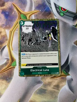 One Piece CCG: Two Legends - Electrical Luna (Foil Rare OP08-036) - Image 1