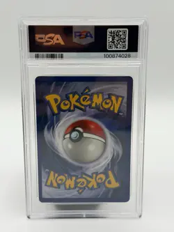 Pokemon TCG Alakazam Base Set Shadowless 1st Edition Holo Rare PSA 7 English - Image 2