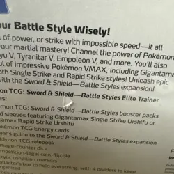 Pokemon TCG: Battle Styles Elite Trainer Box ETB Sealed Rapid Strike Urshifu - Image 4