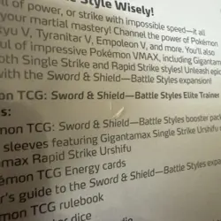 Pokemon TCG: Battle Styles Elite Trainer Box ETB Sealed Rapid Strike Urshifu - Image 5