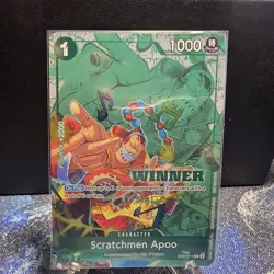 Scratchmen Apoo (Winner Pack 2025 Vol. 2) - One Piece Promotion Cards (OP-PR) - Image 1