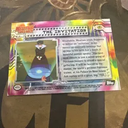 Topps The Invitation Holo 13 Mewtwo Strikes Back Pokemon Card Trading - Image 2