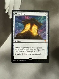 MTG English Mana Crypt NM Normal Mystery Booster - Image 1