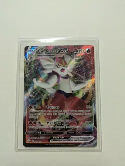 Cinderace VMAX 019/072 Shining Fates Ultra Rare Pokemon Card NM full art holo - Image 2
