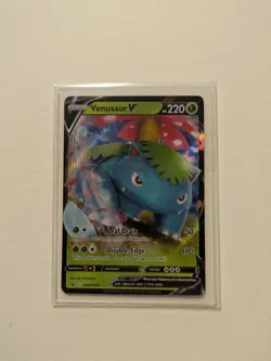 Venusaur v SWSH100 Sword and Shield Promo Rare Holo Card NM Condition - Image 1