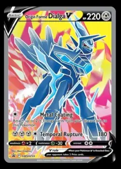 Origin Forme Dialga V SWSH255 SWSH: Sword & Shield Promo Cards Holo NM - Image 1