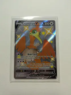 HOLO FULL ART Cramorant V SWSH086 - 2021 Pokemon Promo Card - CLEAN NM - Image 2