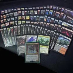 MTG Vampiric Bloodline Commander Deck Complete Sleeved Tokens Box - Image 1