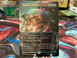MTG Supreme Verdict BORDERLESS FOIL 0134 TMC - Image 1