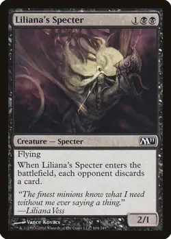 Liliana's Specter [Magic 2011] Lightly Played - Image 1