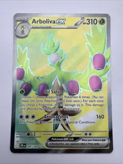 Arboliva ex 207/182 - Destined Rivals Ultra Rare Pokemon TCG Near Mint - Image 1