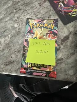 22.60g! HEAVY -Pokemon Ascended Heroes Booster Pack -Possible GODU - Image 3