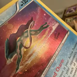 Suicune 30/122 XY Breakpoint Cosmos Holo Pokemon Card RARE FART SWIRL 🌀 - Image 4