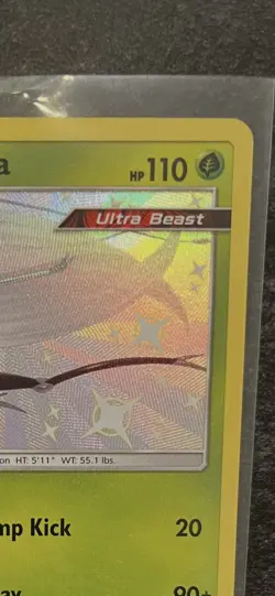 Pheromosa SV5/SV94 SHINY HOLO ALTERNATE ULTRA RARE Hidden Fates Pokemon NM 2019 - Image 4