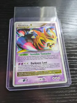 Pokemon TCG Giratina LV.X Promo Holo Diamond & Pearl DP38 - Image 1