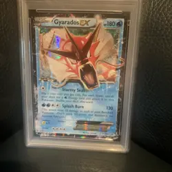 Pokemon 2016 XY Black Star Promo Triple Power Tin #XY106 Gyarados EX, PSA 10 - Image 3