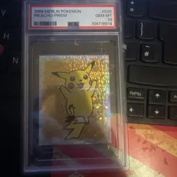 1999 Merlin Pokemon Pikachu Prism #S30 – PSA 10 (GEM MINT) - Image 1