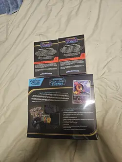Pokemon TCG Phantasmal Flames ETB + 2x Booster Bundle - Sealed - Image 2