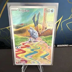 Pokemon Frigibax 208/193 Paldea Evolved Illustration Rare Holo English 60 HP - Image 1
