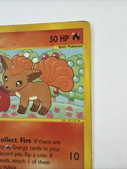 Vulpix 116/147 Aquapolis LP/MP Regular Non Holo Vintage Pokemon - Image 5