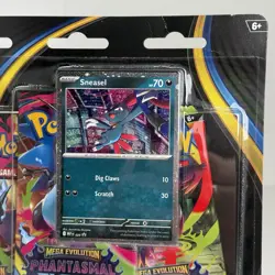 Pokemon TCG Mega Evolutions: Phantasmal Flames Triple Blister BRAND NEW & SEALED - Image 2