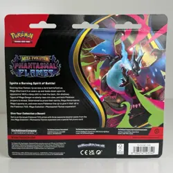Pokemon TCG Mega Evolutions: Phantasmal Flames Triple Blister BRAND NEW & SEALED - Image 4
