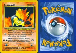 CYNDAQUIL 56/111 COMMON NEO GENESIS POKEMON UNLIMITED MP - Image 3