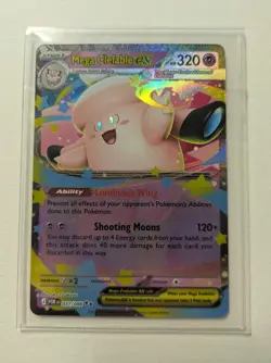 Mega Clefable 031/088 Mega EX Perfect Order Pokemon Tcg double rare holo NM - Image 2