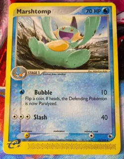 2003 Pokemon EX Ruby & Sapphire Marshtomp #40/109 - Image 1
