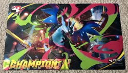 Pokemon TCG Mega Charizard Champion Playmat - Image 1