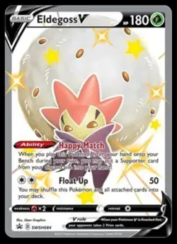 Eldegoss V SWSH084 (NM) Sword & Shield Black Star Promo - Pokemon TCG - Image 1