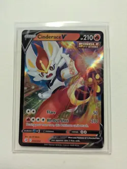 Cinderace V - 044/264 Fusion Strike Ultra Rare Pokemon - NM/MINT - Image 2