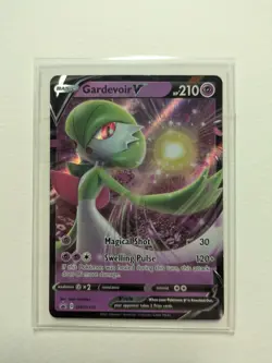 Gardevoir V Black Star Promo Holo SWSH105 Pokemon Sword and Shield NM full art - Image 2
