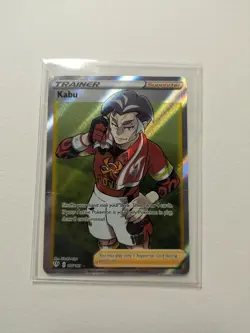 KABU 186/189 DARKNESS ABLAZE POKEMON FULL ART, ultra rare NM - Image 2