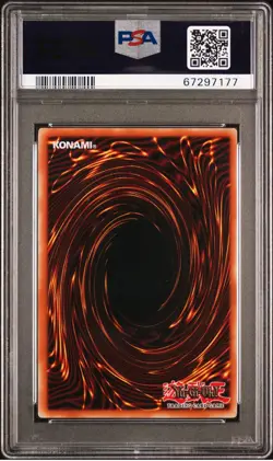 2008 YU-GI-OH! CSOC-CROSSROADS OF CHAOS ULTIMATE RARE REVIVED KING HA DES PSA 9 - Image 2