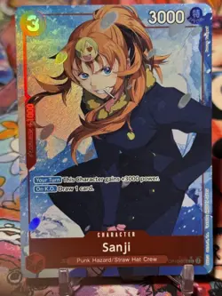 SANJI - One Piece TCG OP10-005 - AA Alt Art Super Rare - Royal Blood - Image 1