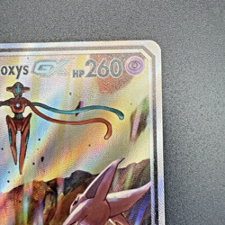 Espeon & Deoxys SM240 GX Tag Team Pokemon Card TSG Psychic Club Cosmic Division - Image 4