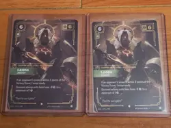 Riftbound Alt Art Leona Zealot 079a / 298 TWO(2) Cards ENGLISH - Image 1