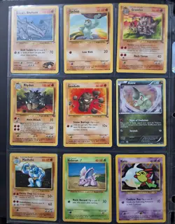 Pokemon TCG Vintage Card Lot 81 Cards Base (2), Gym, Fossil, Rocket, Neo Genesis - Image 2