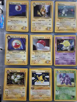 Pokemon TCG Vintage Card Lot 81 Cards Base (2), Gym, Fossil, Rocket, Neo Genesis - Image 5