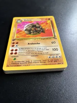 First edition Fossil Pokemon Cards Bundle Mixed Conditions 1999 WOTC - Image 1