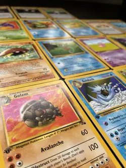 First edition Fossil Pokemon Cards Bundle Mixed Conditions 1999 WOTC - Image 3