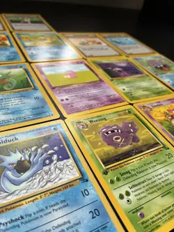 First edition Fossil Pokemon Cards Bundle Mixed Conditions 1999 WOTC - Image 4